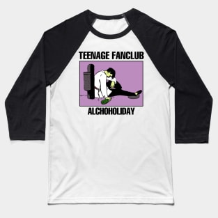 Teenage Fanclub - Alcoholiday - Tribute Artwork - White Baseball T-Shirt